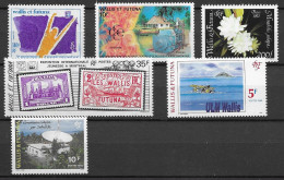 Wallis & Futuna 1991-4 Y&T 417,419,426,443,464,467 ** (SN 950) - Neufs