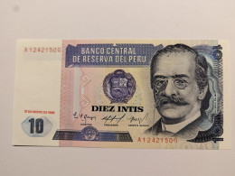 BILLET DE BANQUE  PEROU - Ecuador