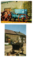 54 - LOT 2 CP : AUDUN-LE-ROMAN FILIÈRES - MUSÉE CAMPAGNARD AGRICOLE - TRACTEUR ANCIEN - MEURTHE-ET-MOSELLE - Traktoren