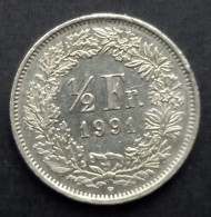 Suisse - 1/2 Franc 1991 - Autres & Non Classés