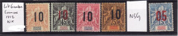 Lot Grande Comores 1912  C 484 - Unused Stamps