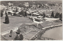 Suisse : Crans S. Sierre : Vue , Piscine - Crans