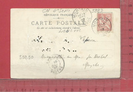 CARTE NOMINATIVE :  LEBIEVRE  à  50290  Bricqueville-sur-Mer - Genealogia