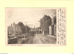 Veendam Water, Brug, Binnenvaart 1905 RY46794 - Veendam