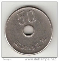 *japan 50 Yen  Yr 45 = 1970  Km 81    Unc !! - Japon