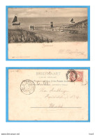Zandvoort Strandopgang Zeilschepen 1904 RY48159 - Zandvoort