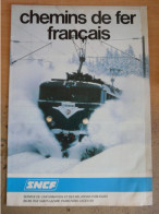 1983 SNCF Chemins Fer Francais Histoire Locomotives Train Gare Voyageur Marchandise Triage Voie Ferree Tgv - Railway & Tramway