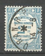 ALGERIE TAXE N° 20 CACHET ORAN RP / Used - Impuestos