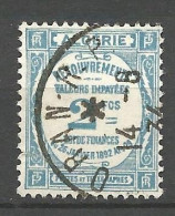 ALGERIE TAXE N° 20 CACHET ORAN RP / Used - Portomarken