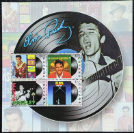 Guyana, 2011, Mi 8234-8241, Elvis Presley, Elvis Records, 2 Sheets Of 4v, MNH - Elvis Presley