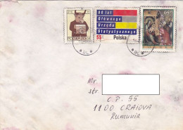 BULL- TAURUS, STATISTICAL OFFICE, JESUS' BIRTH PAINTING, STAMPS ON COVER, 1999, POLAND - Lettres & Documents