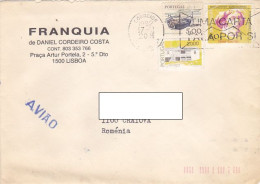 SHIP, BOATS, EXPLORER, SAILOR, HOUSE, STAMPS ON COVER, 1992, PORTUGAL - Briefe U. Dokumente