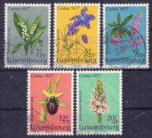 Luxemburg 1977 - Caritas, Nr. 957 - 961, Gestempelt / Used - Used Stamps