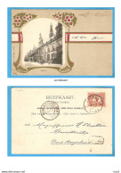 Leiden Stadhuis Jugendstil Voor 1905 RY49480 - Leiden