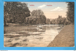 Leiden Plantsoen Vijver Roeibootje 1918 RY49287 - Leiden