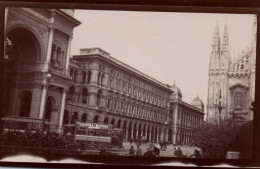 Milan - Milano - Photo Ancienne - Place Et Le Dôme - Tram Tramway - Italie Italia - Milano (Milan)