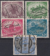AUSTRIA 1915 - Canceled - ANK 180-184 - Used Stamps