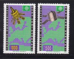 Turkey - 1991 Europa / CEPT European Aerospace - 2v MNH - Unused Stamps