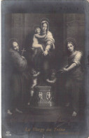 RELIGIONS - La Vierge Au Trône - Andreas Del Sarto - Carte Postale Ancienne - Maagd Maria En Madonnas