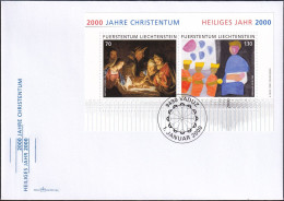 LIECHTENSTEIN 2000 Mi-Nr. Block 17 FDC - FDC