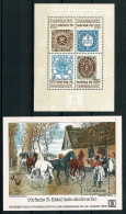 Denmark, HAFNIA 76 Stamp Exhibition;  2 Miniature Sheets, MNH (**). - Blokken & Velletjes