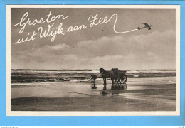 Wijk Aan Zee Schelpenvisser Op Strand RY53695a - Wijk Aan Zee