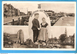 Veere Groeten Uit 5-luik 1951 RY49151 - Veere