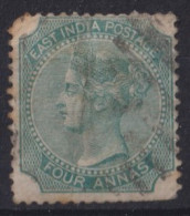 INDIA 1864 - Canceled - Sc# 17 - 1858-79 Compañia Británica Y Gobierno De La Reina