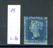 Grande-Bretagne  N° 15  Dent 14 - Usati