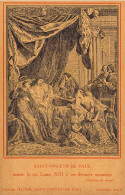 RELIGIONS - Saint-Vincent De Paul Assiste Le Roi Louis XIII A Ses Derniers Moments - Carte Postale Ancienne - Saints