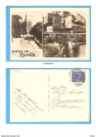 Zwolle Groeten 3-luik Met Ziekenhuis 1948 RY53780 - Zwolle