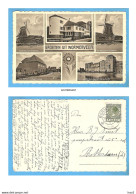 Wormerveer 5-luik Molens, Postkantoor 1936 RY53662 - Wormerveer