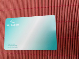 Belgacom Prepaidcard (mint,New)2 Photos Very Hard To Find In New Condition RRR - GSM-Kaarten, Herlaadbaar & Voorafbetaald