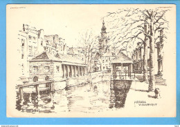 Gouda Vischmarkt Tekening Brobbel  RY54926 - Gouda