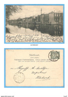 Gouda Kattensingel Binnenvaart 1902 Vivat RY53077 - Gouda