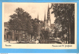 Gouda Gouwe Met St Jozefkerk RY54883 - Gouda