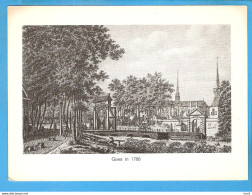 Goes Tekening Grote Kerk In 1700 RY50988 - Goes