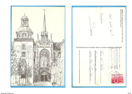 Goes Tekening Stadhuis En Grote Kerk RY51221 - Goes