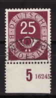 BRD - Germany - Used - Gestempelt -  Mi Nr 131 Halb-HAN  (PLTH-0078) - Gebraucht