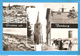 Domburg Groeten Uit 5-luik Met Molen RY49811 - Domburg