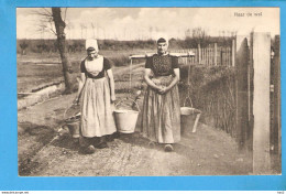 Domburg Klederdracht Vrouwen Naar Wei, Juk RY49242 - Domburg