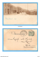 IJmuiden Kanaalstraat 1895 Zeldzaam Fotokaart RY53361 - IJmuiden
