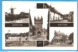 Hattem Groeten Uit Met Molen En Zwembad RY51392 - Hattem