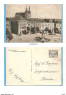 Deventer Brink Fontein En Bergkerk 1944 RY54324 - Deventer