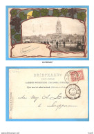 Deventer Jugendstil Druiventrossen 1902 RY53991 - Deventer