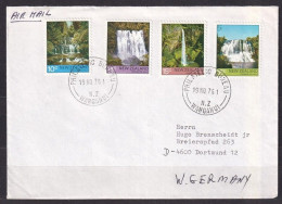 NEW ZEALAND.   1971/Wanganui, Envelope/waterfalls Nice Franking - Lettres & Documents