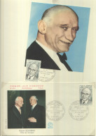 Thema's > Europa-CEPT > 1975 FDC En Maximumkaart  Robrt Schuman "Pere De L'Europe  (12080) - 1975