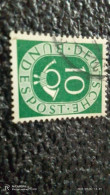 FEDERAL CUMHURİYET-1948-54       10PFG    POSTHORN    USED - Gebraucht