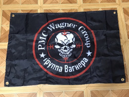 Trophy Flag Of The Private Military Company Wagner - Flaggen
