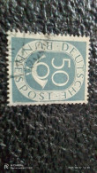 FEDERAL CUMHURİYET-1948-54       30PFG    POSTHORN    USED - Gebraucht